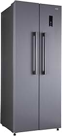Geladeira Refrigerador HQ Frost Free Side By Side 460 Litros Cinza HQ-460SBSFF (220V)