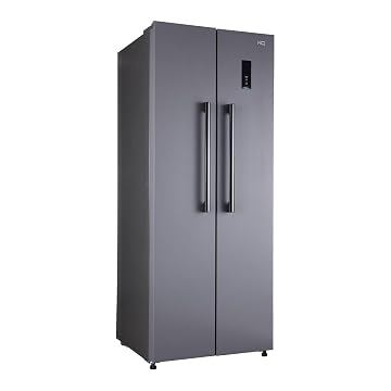 Geladeira Side by Side 460L Cinza