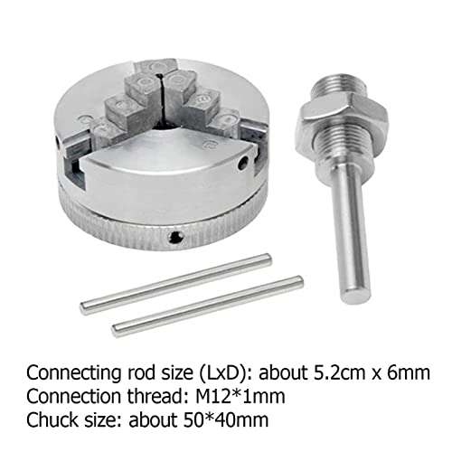 Mseuro Z011 Metal 3 Jaws Manual Lathe Chuck Clamp Self-Centering Mini Drill Chuck Metal 3 Jaws Manual Lathe Chuck Clamp #TOP1