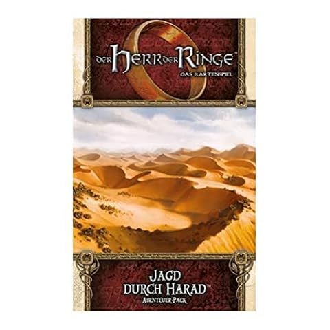 Asmodee | Fantasy Flight Games | Władca Pierścieni: LCG – polowanie przez Harad | rozszerzenie | gra karciana | budowa talii | dla 2 graczy | od 14+ lat | 30+ minut | niemiecki