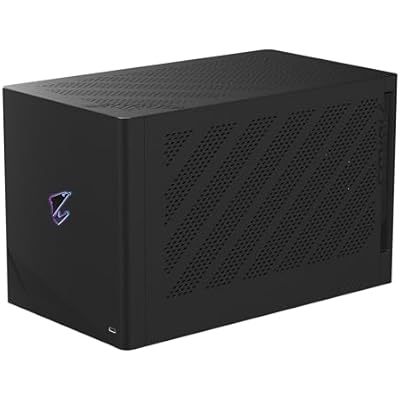 GIGABYTE AORUS RTX 5090 AI Box Graphics Card - External GPU (32GB GDDR7, 512-bit, PCIe 5.0, HDMI/DP 2.1b, 240mm Radiator, Silent Fans, Direct-Coverage Copper Plate, Thunderbolt 5TM)