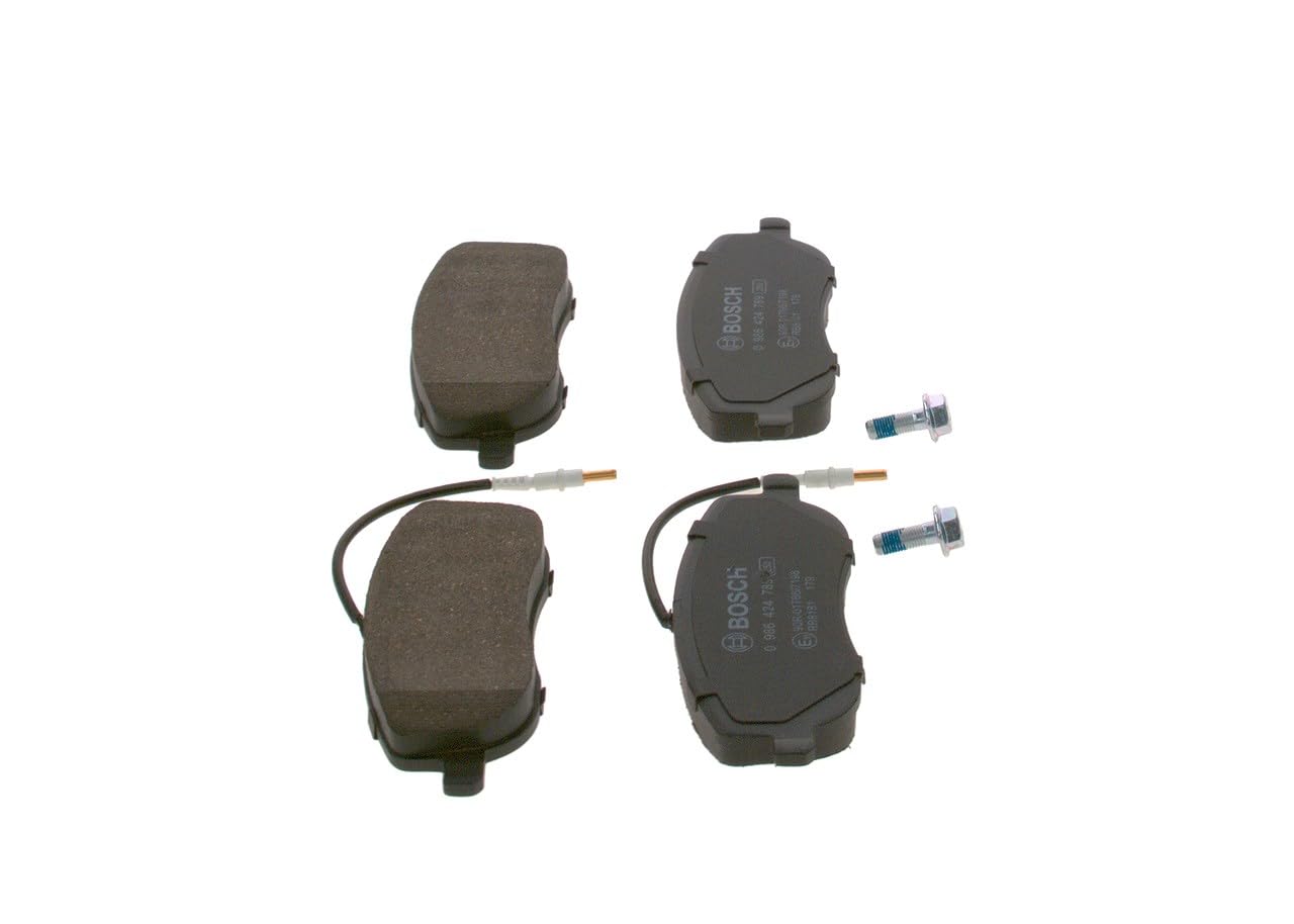 BOSCH Jeu de garnitures de frein, frein à disque 0986424789