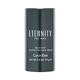 CALVIN KLEIN Eternity Deodorant Stick for him, Deostift mit holzig-aromatischem Herrenduft, 75ml (1er Pack)