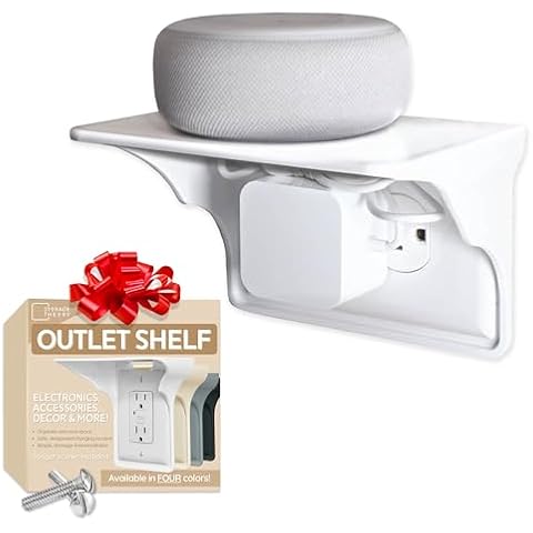 Storage Theory Power Perch Outlet Shelf Cover