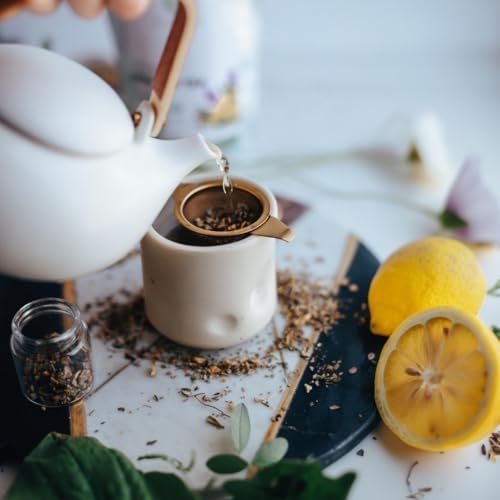 Elanen Naturals Organic Breathe Tea 4 oz. (113g), USDA Certified Organic Lung Tea for Bronchial Wellness and Smokers, Respiratory Blend, Gordo Lobo Herbs Loose Leaf, Mullein Detox Lungs, Cut & Sifted