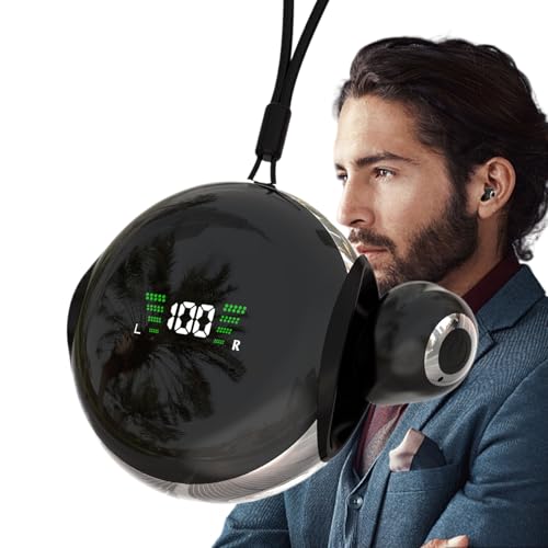 Auriculares inalámbricos con control táctil, auriculares inalámbricos para viajes, deportes, hogar, oficina, amigos y colleages