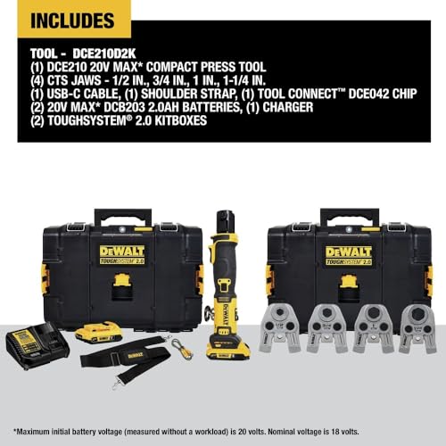 DEWALT 20V MAX Compact Press Tool