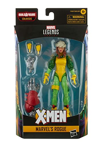 Figura de Rogue Marvel Legends de 15 cm articulada con accesorios de Hasbro 1