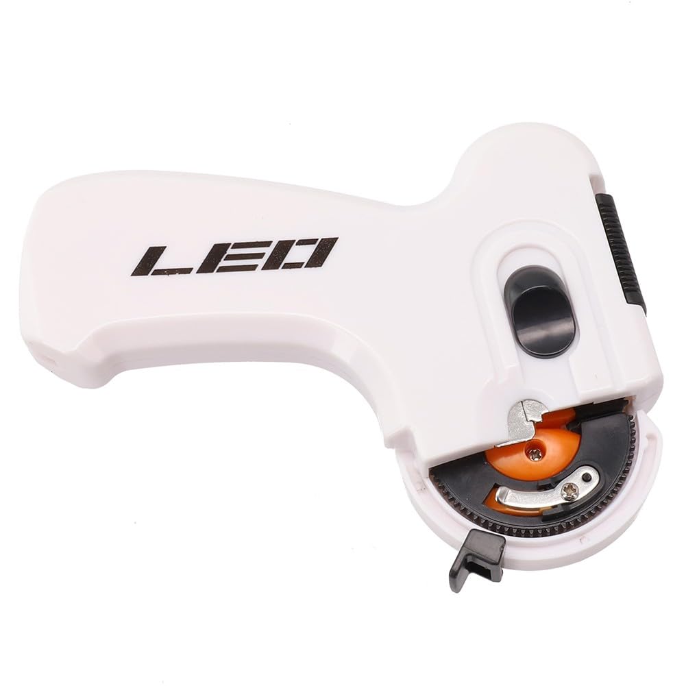 Legatrice automatica per ami da pesca, legatrice elettrica portatile con motore ad alta coppia per ami sottili, guscio in ABS/PC, pesca all'aperto a batteria (batterie non incluse)