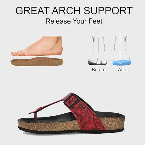 Image of Centrino Men's Berkin-Style Slip-On Sandals | Open Toe Design | Soft PU Footbed | Lightweight & Comfortable | Arch Support | On-Grip Sole | Casual Outdoor Wear (9214)