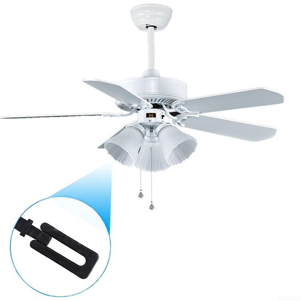 Kit de equilibrio de ventilador de techo con pesos de metal de 3 g y clips de plástico, reduce el tambaleo y el ruido para la mayoría de los ventiladores de techo, incluye manual de instrucciones