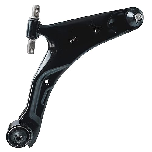 Image of Detroit Axle - Front 8pc Lower Control Arms Kit for 01-06 Hyundai Santa Fe 2001 2002 2003 2004 2005 2006, 2 Lower Control Arms w /Ball Joints, 4 Inner & Outer Tie Rods, 2 Sway Bar Links, Replacement