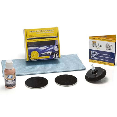 GLASS POLISH DIY 3” Windshield Restoration Kit