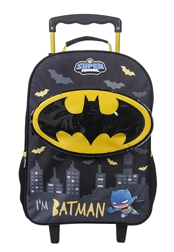 MALA ESCOLAR G C/RODINHAS - DCSF BATMAN - 49349