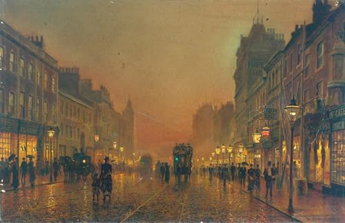 Lienzo de pared Briggate Leeds de Grimshaw para transformar la decoración del hogar