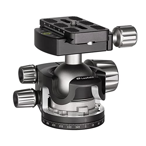 Leofoto Lh-40 40Mm Low Profile Ball Head Arca Compatible W Independent Pan Lock #TOP2