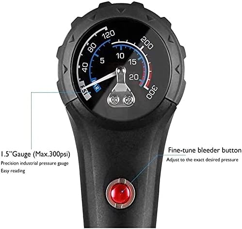 Bike Pump High Pressure Gauge Road MTB Cycling Air Inflator Hand Bicycle Pump,Bike Pump Portable,Ball Pump Inflator Bicycle Floor Pump