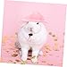Hemoton 1set Bunny Costume Accessories for Pets Hat Strawberry Bag Cute Pet Clothes for and Bunnies for Festivals and Parties