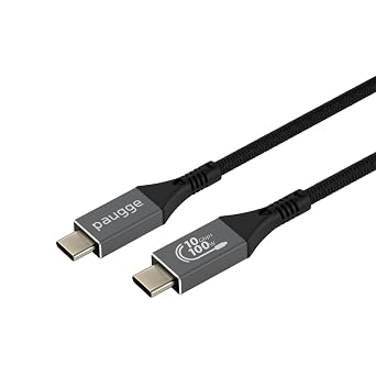 Paugge USB 3.1 Cable - 10Gbps, USB C Image, Audio, Data and Charging Cable - 5 Meters