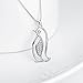 YFN Sterling Silver Penguin Necklace - Penguin Pendant Jewelry for Women Gifts