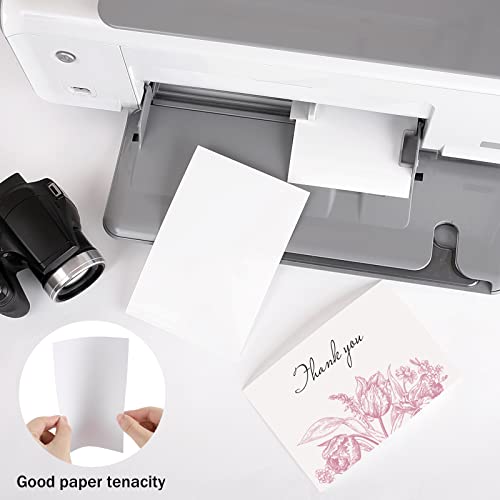 200 Pack 4X6 Cardstock Paper, 80Lb White Blank Index Cards Thick Paper Heavyweight Cardstock For Printer, Postcards, Wedding Invitation, Thankyou Cards, Mothers Day Gift Cards #TOP2