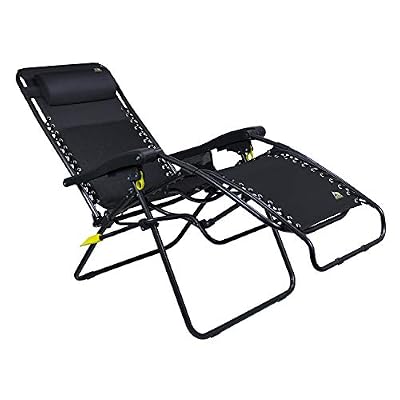 GCI Outdoor FreeForm Zero Gravity Chair, Black