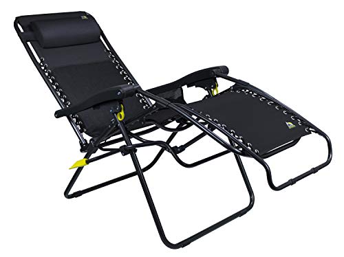 GCI Outdoor FreeForm Zero Gravity Chair, Black - image 3