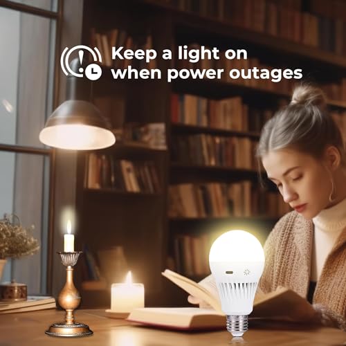 Ankudia YJD6 Usb Rechargeable Light Bulbs With Remote, Dimmable And Timer, Wireless Light Bulbs No Plug For Lamp Refresh Long Lasting Battery Light, 2600Mah Battery Operated Led Bulbs thumb #5