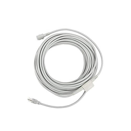 Lifesupplyusa 50Ft Power Cord For Upright Vacuum Cleaners Compatible With Electrolux Prolux 2000, Xtreme U139A, Sanitaire Sc6600 And Others, Part 39857 - Gray #TOP22