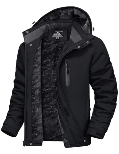 MAGCOMSEN Men's Winter Coats Ski Snow Water Resistant...