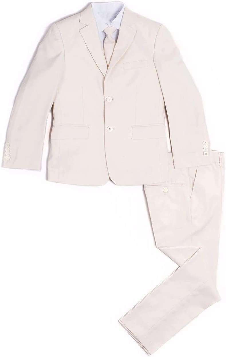 Boy's Suit Three Pieces Two Buttons Notch Lapel Tuxedos Jacket+Vest+Pants