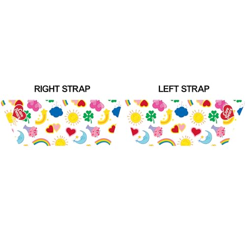 Popfunk Care Bears Belly Symbol Pattern Unisex Adult Slides Sandals Officially Licensed Hypd Slydr Switch™2