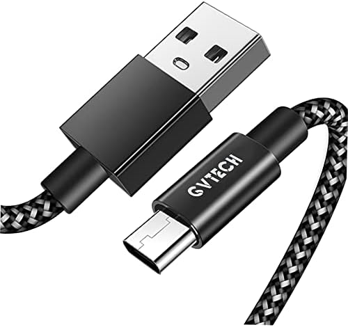 GVTECH USB C Cable, (2m 2-Pack) Type C Fast Charger Charging Cable Braided Compatible for Samsung Galaxy S22 S21 S20 S10 S9 S8 Plus Note 10 9 8, Huawei P10 P9, Google Pixel, Sony Xperia XZ