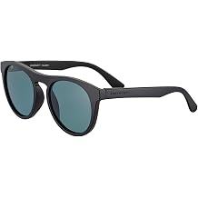 KINGMAN Matte Black - Saturn Polarized Petrol Blue
