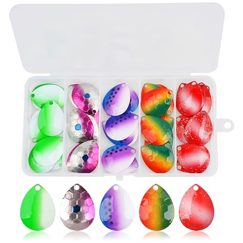 Lames de toupie Colorado x50 pour fabrication de leurres spinnerbaits