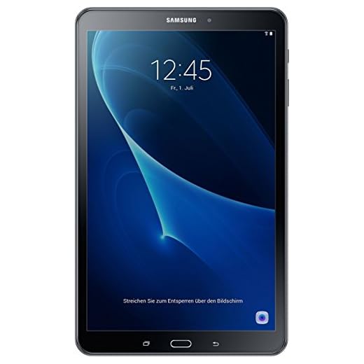 Samsung Galaxy Tab A - Tablet DE 10.1" FullHD (WiFi, Procesador Octa-Core Exynos, 2 GB de RAM, 32 GB de Almacenamiento, Android 7.0); Negro