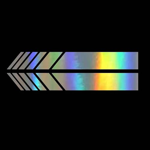 SRTMIRJJ 1 Pairs Rearview Mirror Car Sticker for Renault Scenic/Grand Scénic/Xmod IV III II I J9 R9 JZ JM JA, Reflective Stripe Mirror Decal Decoration, Sports Racing DIY Waterproof Side Decal