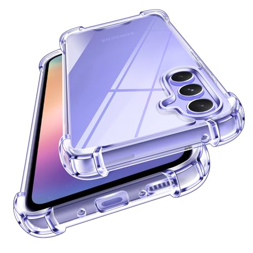 ivoler Nie Vergilbung Klar Hülle für Samsung Galaxy A54 5G mit Stoßfest Schutzecken, [Militärstandard] Stoßfest Kratzfes...