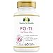 Fo-Ti, Promotes Healthy Hair Growth, 100% All-Natural Hair Pigment Restoration Supplement, He Shou Wu, 560 Mg Per Capsule, 60 Veggie Capsules, Nature's Health