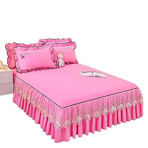 Mantovana giroletto, mantovana giroletto per letto matrimoniale, singolo, matrimoniale, matrimoniale, king size, con spilli grigi, mantovana da 150/180/200 cm, decorazione morbida e confortevole,