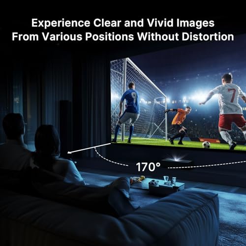 NothingProjector Tela de Projetor, 120 polegadas, Rejeição de Luz Ambiente ALR CLR, 4K Ultra HD, Qua