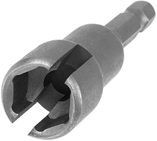 Power Wing Nut Driver Set - Slot Wing Nuts Drill Bit Socket Wrenches Tools Set for Panel Nuts Screws Eye C Hook Bolt, 1/4" Hex Shank