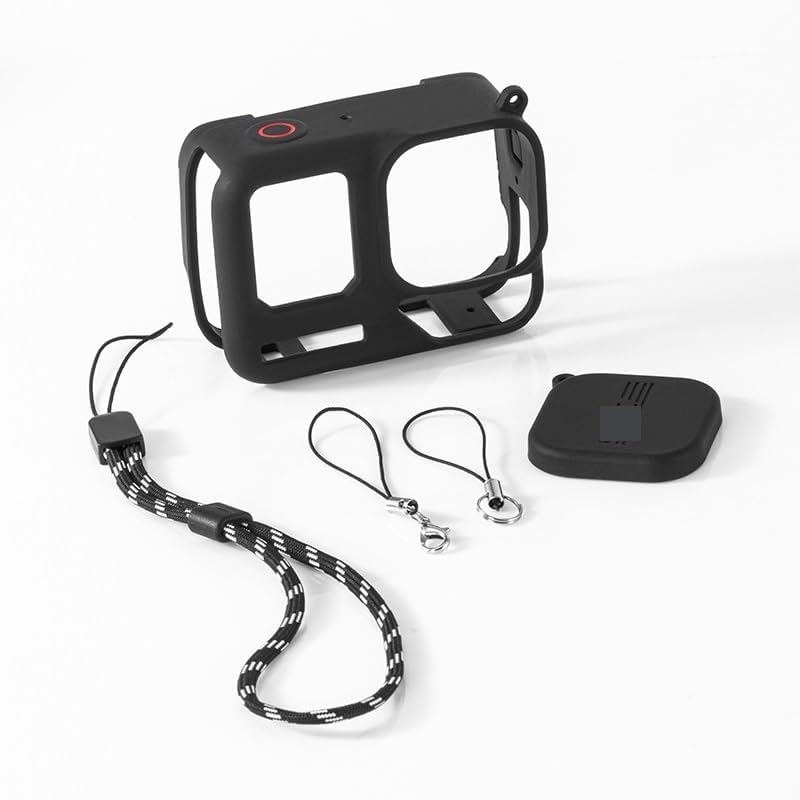 Insta360用シリコン保護カバー Ace Pro 2本体用ケーススリーブレンズキャップ プロカメラ用