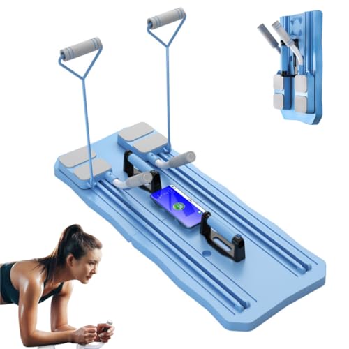 Reformador de Pilates plegable para eliminar el dolor de espalda entrenando el abdomen en casa