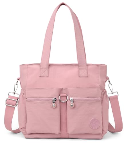 Image of Tote Bag for Women Nylon Purse and Handbags Tote Purse Crossbody Bag Messenger Bag