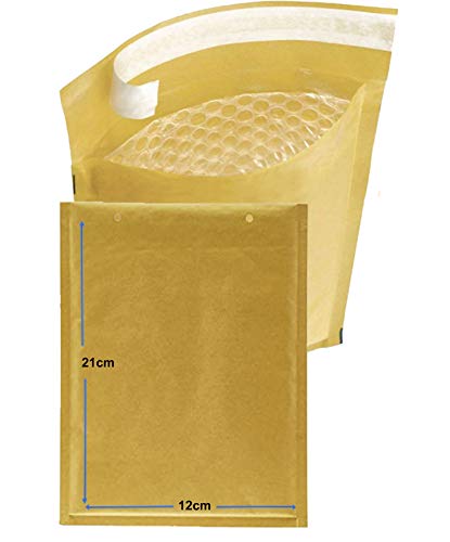 Miniatura 2 de Bankers Box - Sobres Y Bolsas Acolchados De Burbuja Para Protección Y Seguridad En Envíos Y Transporte, Cierre Autoadhesivo, Color Marrón, 100 Unidades, 120x210 Mm N 12