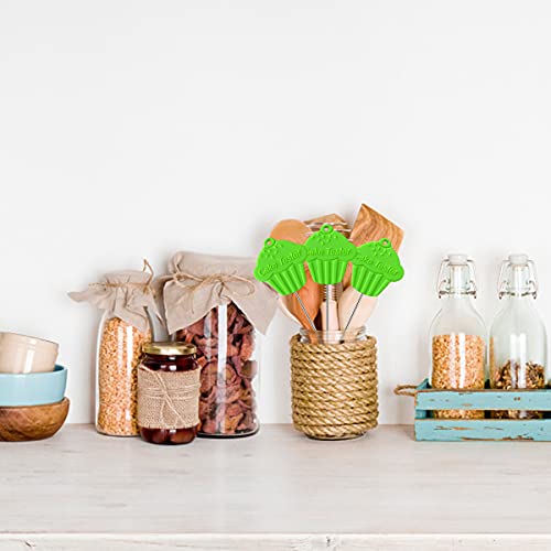 Jugreat Christmas Gifts Cake Tester Needle,3 Pcs Stainless Steel Reusable Metal Cake Tester For Christmas Baking Gifts,Kitchen Home Bakery Bread Tester,Green #TOP6