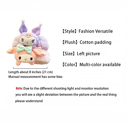 Cute Anime Hair Band Plush Spa Makeup Headband For Washing Face Girl Kawaii Soft Hair Hoops Facial Makeup Shower Accessories #TOP5