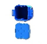 Busch-Jaeger 3068/21 Montageset Carat Flat Beton 2-Fach, blau