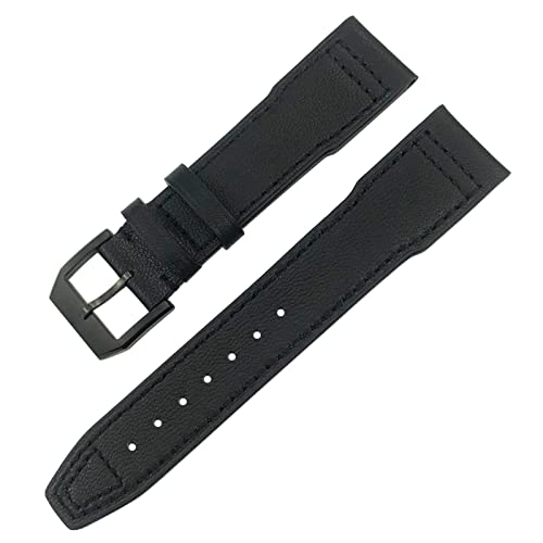 IWC IW3777 IW3270}[N18 Big Pilotu2019S Watch Strap Soft Cowhide Bracelets 20mm 21mm 22mmU[oh